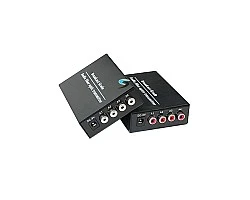 Audio 4 Channel To Fiber Converter 20KM