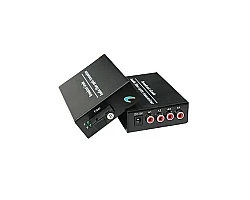Audio 4 Channel To Fiber Converter 20KM