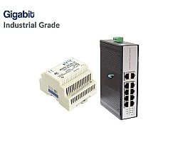 Gigabit Induatrial Switch HUB 10 LAN (Full)