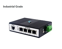Industrial Switch 4 Port 10/100 + 1 LAN FE Uplink
