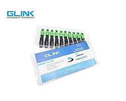 GLINK หัวไฟเบอร์ออฟติก SC/APC รุ่น GLF-131A แพ็ค 10 หัว