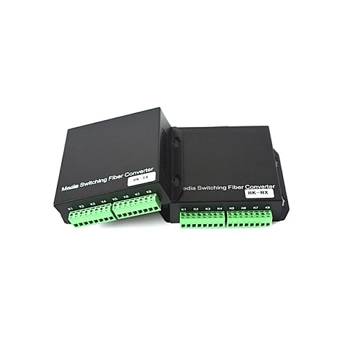 Dry Contact 8 Way Forword Switch To Fiber