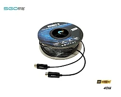 สาย HDMI ไฟเบอร์ออฟติก SGO 4K@60Hz ยาว 40 เมตร