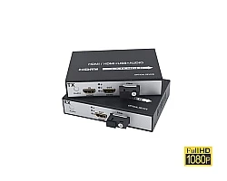 HDMI To Fiber Converter 1080p 20KM (Loop Out)