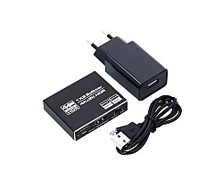 Mini Active HDMI Splitter 1X2 เวอร์ชั่น 2.0 4K@60Hz