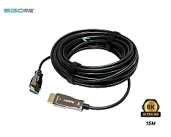 สาย HDMI Fiber Optic SGO 8K@60Hz ยาว 15 เมตร