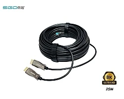 สาย HDMI Fiber Optic SGO 8K@60Hz ยาว 25 เมตร