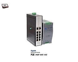 Gigabit Industrial PoE 8 Port + 2GE Uplink + IND Power