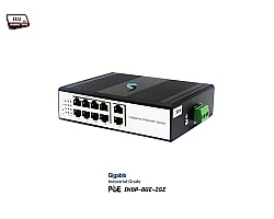 Gigabit Industrial PoE 8 Port + 2GE Uplink