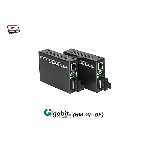 Gigabit Media Converter SM DX 20KM รุ่น HM-2F-GE