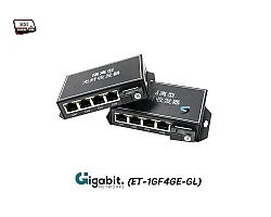 Gigabit Media Converter IN4 OUT4 VLAN Point To Point
