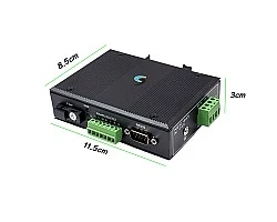 INDUSTRIAL RS485/232 To Fiber BIDI 20KM