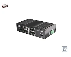 Industrial Switch 2.5G 8 Port + 10G SFP Port Uplink
