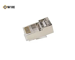 หัวแลน RJ45 FTP CAT6 OWIRE ชุบหนา 50u" 