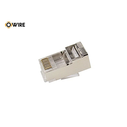หัวแลน RJ45 FTP CAT6 OWIRE ชุบหนา 50u" 