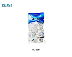 หัวแลน CAT6 UTP แบบทะลุ GLINK รุ่น GL-389 [100 ตัว]