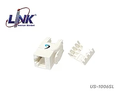 เต้ารับหัวแลน CAT6 แบบบาง LINK รุ่น US-1006SL