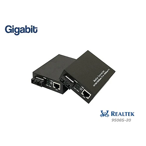 Gigabit Media Converter SM DX 20KM รุ่น 950GS-20