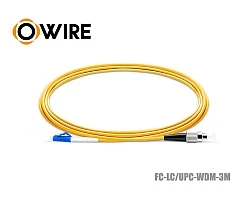 Patch Cord FC-LC (UPC) SM Simplex ยาว 3 เมตร