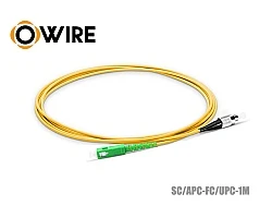 Patch Cord SC/APC-FC/UPC SM Simplex ยาว 1 เมตร