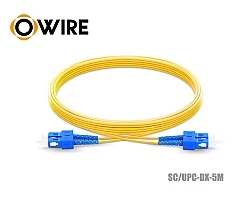 Patch Cord SC-SC (UPC) SM Duplex ยาว 5 เมตร