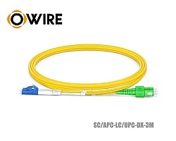 Patch Cord SC/APC-LC/UPC SM Duplex ยาว 3 เมตร