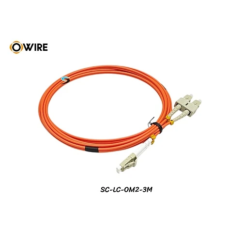 Patch Cord SC-LC MM OM2 Duplex ยาว 3 เมตร