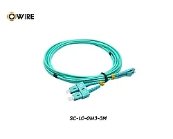 Patch Cord SC-LC MM OM3 Duplex ยาว 3 เมตร