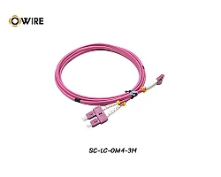 Patch Cord SC-LC MM OM4 Duplex ยาว 3 เมตร