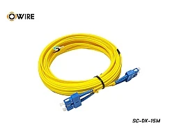 Patch Cord SC-SC (UPC) SM Duplex ยาว 15 เมตร