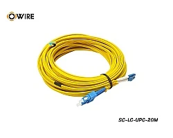 Patch Cord SC-LC (UPC) SM Duplex ยาว 20 เมตร
