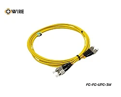 Patch Cord FC-FC (UPC) SM Duplex ยาว 3 เมตร