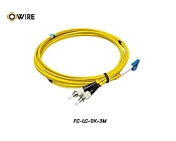 Patch Cord FC-LC (UPC) SM Duplex ยาว 3 เมตร