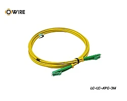 Patch Cord LC-LC (APC) SM Duplex ยาว 3 เมตร