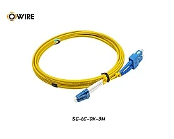 Patch Cord SC-LC (UPC) SM Duplex ยาว 3 เมตร