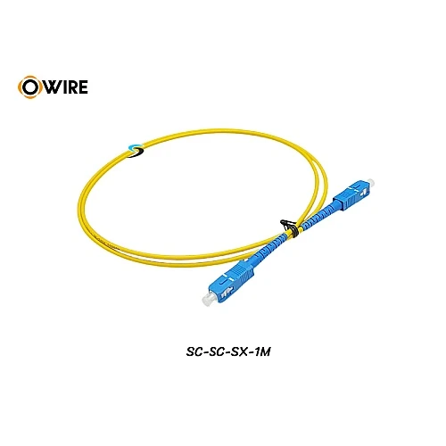 Patch Cord SC-SC (UPC) SM Simplex ยาว 1 เมตร