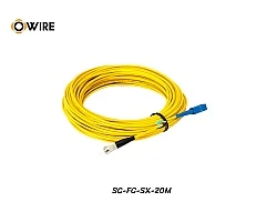 Patch Cord SC-FC (UPC) SM Simplex ยาว 20 เมตร
