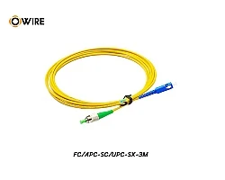 Patch Cord FC/APC-SC/UPC SM Simplex ยาว 3 เมตร