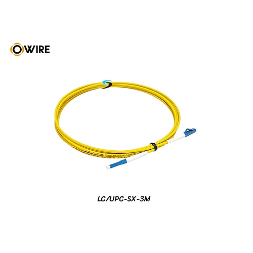 Patch Cord LC-LC (UPC) SM Simplex ยาว 3 เมตร