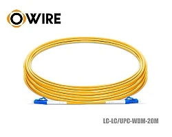 Patch Cord LC-LC (UPC) SM Simplex ยาว 20 เมตร