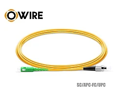 Patch Cord SC/APC-FC/UPC SM Simplex ยาว 1 เมตร