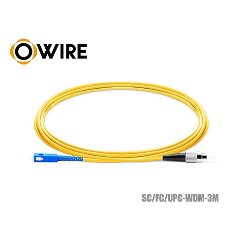 Patch Cord SC-FC (UPC) SM Simplex ยาว 3 เมตร