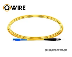 Patch Cord SC-ST (UPC) SM Simplex ยาว 3 เมตร