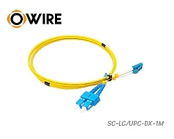 Patch Cord SC-LC (UPC) SM Duplex ยาว 1 เมตร