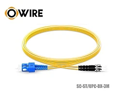 Patch Cord SC-ST (UPC) SM Duplex ยาว 3 เมตร
