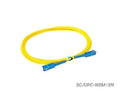 Patch Cord SC-SC (UPC) SM SX [PVC] ยาว 3 เมตร
