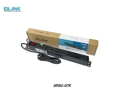 ปลั๊กไฟ 6 ช่อง สำหรับตู้แร็ค GLINK รุ่น GPDU-07K