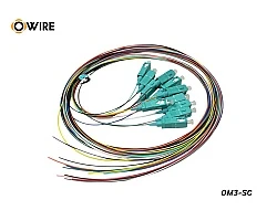 Pigtail 12 Core SC/UPC MM OM3 0.9mm ยาว 1.5 เมตร