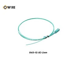 Pigtail 1 Core SC/UPC MM OM3 2mm ยาว 1.5 เมตร