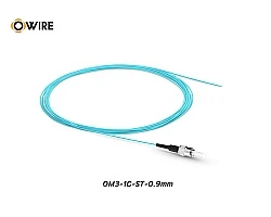 Pigtail 1 Core ST/UPC MM OM3 0.9mm ยาว 1.5 เมตร